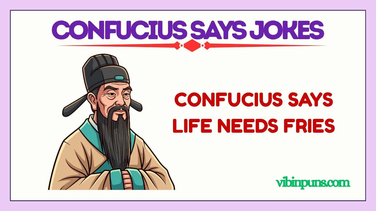 confucius says jokes