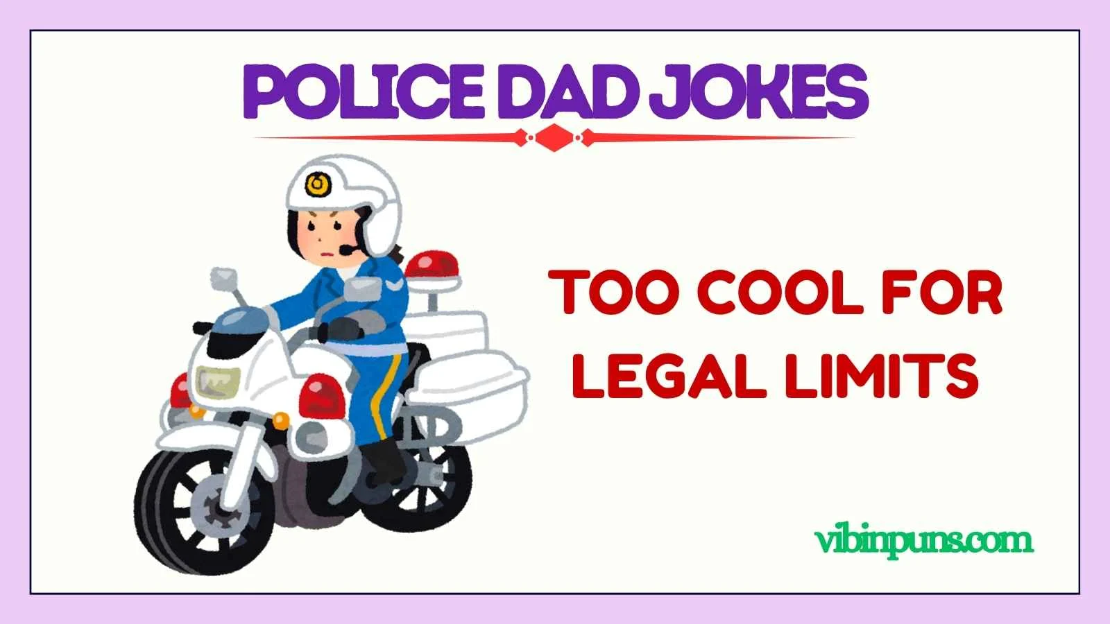 police dad jokes