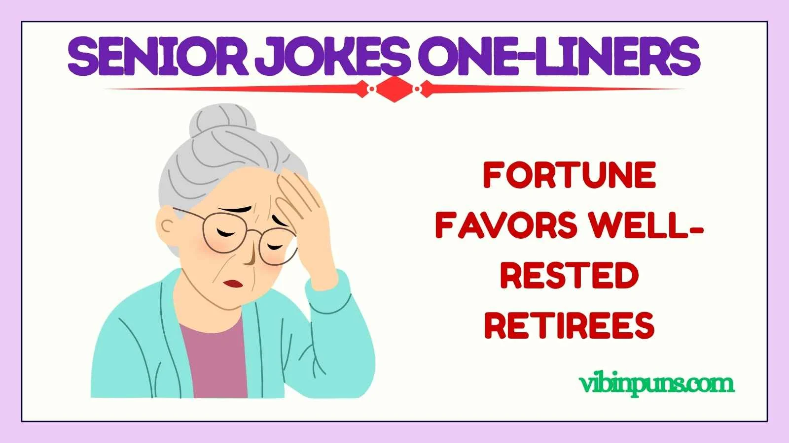 senior jokes one-liners